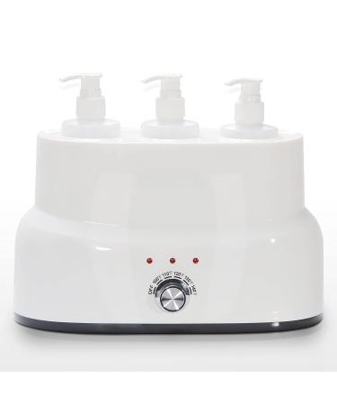 AMETHYST LAKE Massage Oil Warmer for Professional Salon Spa Massage, Home Lotion Warmer Plug-in Oil Heater Beauty Salon Treatment 3 Bottles - Buy Online on GoSupps.com