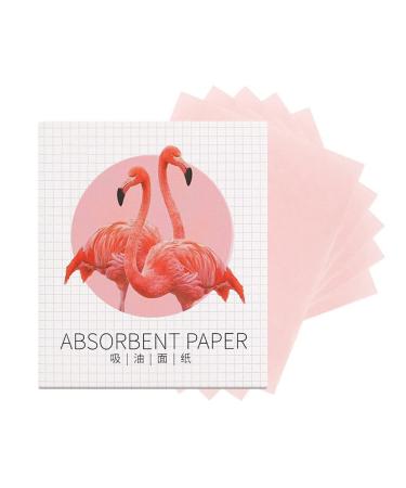 dijiusidy 1 Box Absorbent Sheets Supple Face Cleaning Supply Oil Control Wipes Comfortable Skin Care Products Deep Cleansing Matting Wipes Pink