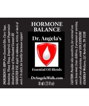 Dr. A's Hormone Balance Essential Oil Blend | 100% Therapeutic Grade Roll-On for Hot Flashes Night Sweats & Menopause Relief | 10 ml - Buy Online on GoSupps.com