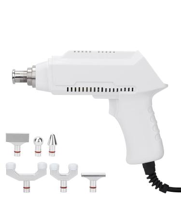 Electric Spine Massager & Muscle Relaxation Massage Gun with 6 Adjustable Heads | Chiropractic Adaptation | EU Connector - Buy Online on GoSupps.com