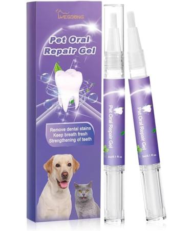 Mzshne Oral Repair Gel for Pet Eliminate Bad Breath Freshening Oral Gel for Teeth Cleaning Tool - Buy Online on GoSupps.com