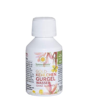 Sonnenmoor gargle water without alcohol 100 ml - natural mouthwash for the care of the throat pharynx and gums