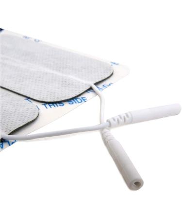 Premium Re-Usable Self Adhesive Electrode Pads for TENS/EMS Unit - Fabric Backed with Premium Gel - Latex Free - 16 Count - Buy Online on GoSupps.com