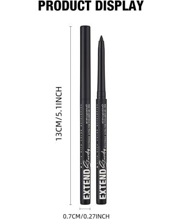  Tewzafiya Gel Liner Pencils Eye Liner Set | 12 Colors Waterproof Eye Pencils Professional Makeup Cosmetic Set Smear-Proof Gel Pens - Buy Online on GoSupps.com