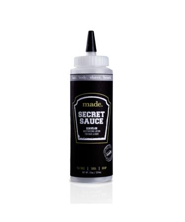 made Secret Sauce Leave-in Hair and Body Moisturizing Serum - For Hair Scalp Body Face - 8 oz.