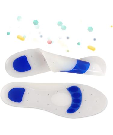 FOMIYES Silicone Insoles - Absorption Shoe Pads for Sports & Foot Care | Comfortable & Durable Insoles for All Shoes - Buy Online on GoSupps.com