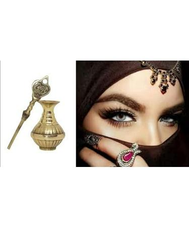 Verem Surme Dani - Black Matte Finish for Storing Surma Kajal Powder | Women and Girls - Buy Online on GoSupps.com