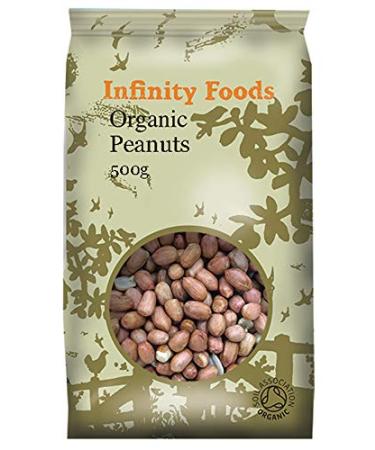 Infinity Foods Organic Peanuts 500g
