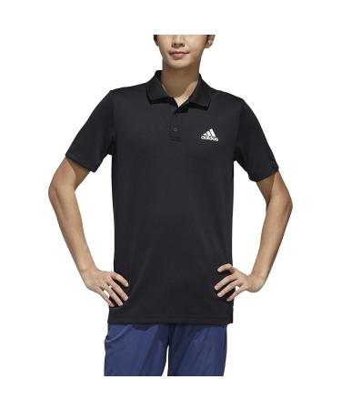 adidas Men's Designed 2 Move 3-Stripes Polo Shirt X-Large Black/White