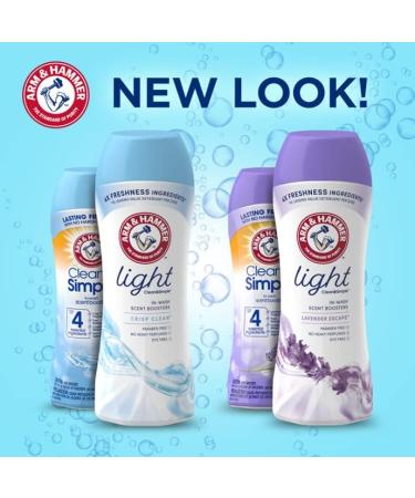 Arm & Hammer Clean & Simple Lavender Escape In-Wash Scent Booster 18oz (Pack of 4) - Buy Online on GoSupps.com