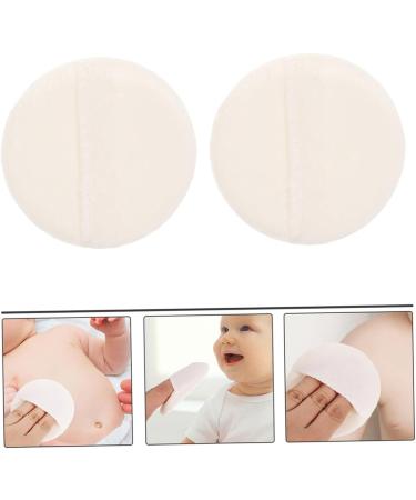 Houppettes Rondes en Velours Ultra Doux pour B b Lot de 15 Pi ces Applicateur de Poudre Corps Grosse Houppette Rafra chissante pour Soin et Maquillage B b  - Buy Online on GoSupps.com