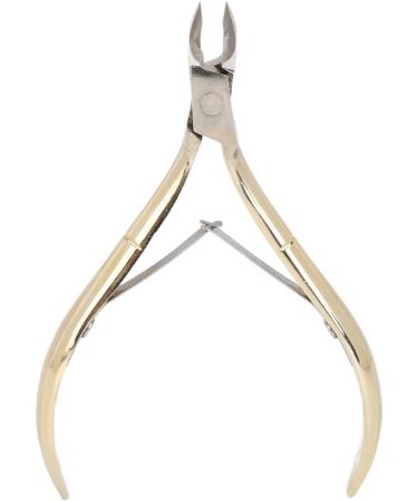 Cuticle Trimmer Gold Non-Slip Handle Cuticle Cutter for Nail Salon - Buy Online on GoSupps.com