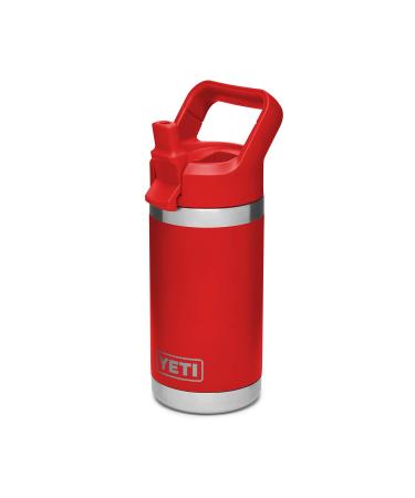 YETI Rambler Jr. 12 oz Kids Bottle with Straw Cap Canyon Red