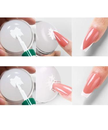 Buy Nail Stamper for French Nail Art - Clear Jelly & Silicone Rubber Polish Stamper for Perfect Tips | International Shipping Available - Buy Online on GoSupps.com