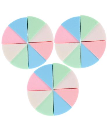 Buy Balacoo 12 Sets Triangular Makeup Sponges - Premium Wedge & Finger Puffs for Flawless Foundation Application - International Shipping Available - Buy Online on GoSupps.com