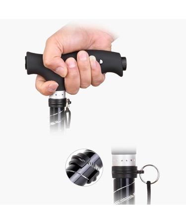Walking Stick Walkers for seniors Cane Elderly Crutches Three Colors Small Three-Legged Multi-FunctioRetractable Walking Stick Adjustment Ra Run forward - Buy Online on GoSupps.com