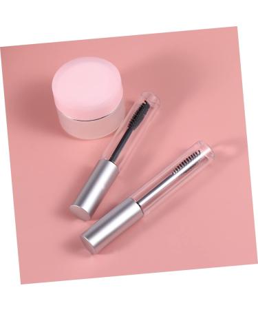 VINTORKY 5pcs Empty Eyelashes Bottle Refillable Mascara Tube and Wand Eyelash Tubes Cute Tubular Mascara 1 g (Pack of 1) Silver - Buy Online on GoSupps.com