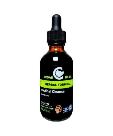 Cedar Bear Intestinal Cleanse a Liquid Herbal Supplement That Moderates The Environment of The Digestive System Allowing Beneficial Flora to Flourish 2 Fl Oz 2 Fl Oz (Pack of 1)