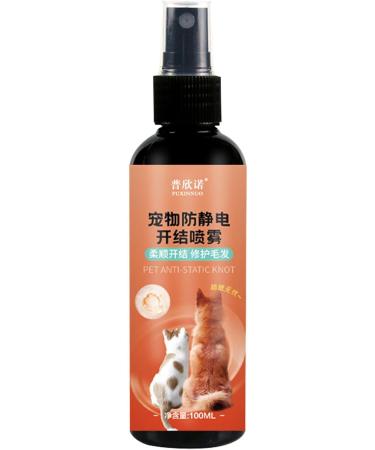  Stronrive Dog detangler - Cat detangling spray 100ml essential oil-infused detangling spray for cats with vitamin E supplies - Buy Online on GoSupps.com