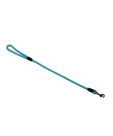 Leash - rope leash with hand loop Basic 10mm 27 colours 7 lengths (0.70 m turquoise) 0.70 m turquoise