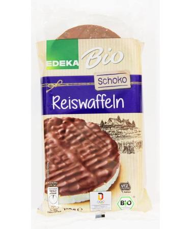 Edeka Organic Rice Cakes Chocolate pack of 12 (12 x 100g)