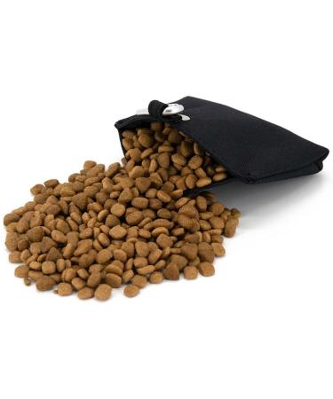COOWOON Waterproof Dog Treats & Hands-Free Training Bags | Ideal for Dog Training - Black - Buy Online on GoSupps.com