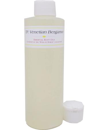 Tom Four: Venetian Bergamot - Type For Men Cologne Body Oil Fragrance Flip Cap - Light Gold - 8 oz. - ID#39418 8 Fl Oz (Pack of 1)
