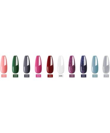 Sunshineface Brown Gel Nail Polish Gel Nail Kit with UV Light Gel Nail Polish Kit Gel Nail Polish Art Lover Starter Set with UV Nail Lamp - Buy Online on GoSupps.com