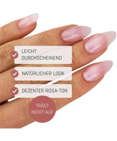  Lynis Nailshop Lynis-Nailshop.de - Acrylic Nail Gel - 15 ml - Soft Pink - Subtle Pink - For a feminine look with a natural shine - No cleanser needed - Odorless - Easy to apply - Buy Online on GoSupps.com