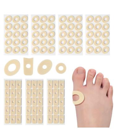 1 Sheet Foam Corn Cushions Corn Pads Soft Shoes Sticker Waterproof Adhesive Toe Pads for Corn Callous and Feet Protectors Heel Pads Footwear Accessories Comfortable Foot Pads Foot Health