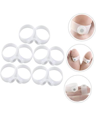 10 Pairs Magnetic Toe Ring Acupoint Covers - Versatile Elastic Band Covers for Women - Buy Online on GoSupps.com