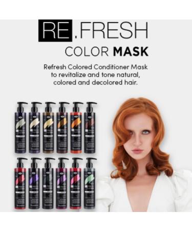 Lisap Refresh Camellia Oil Conditioner Mask - Color Depositing Gloss Treatment for Dry Damaged or Color Treated Hair 8.45 oz - Buy Online Internationally - Buy Online on GoSupps.com