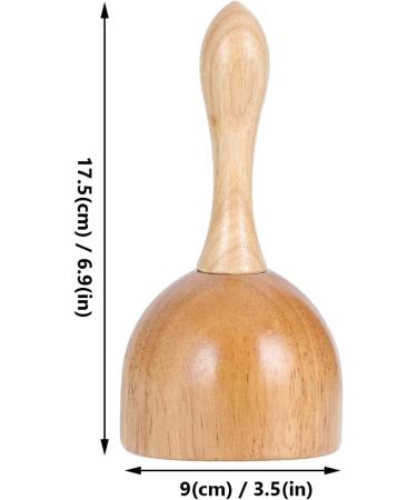 Fomiyes Wooden Hand Massage Cup - Anti-Cellulite & Lymphatic Drainage Tool for Maderotherapy & Trigger Point Release - Buy Online on GoSupps.com