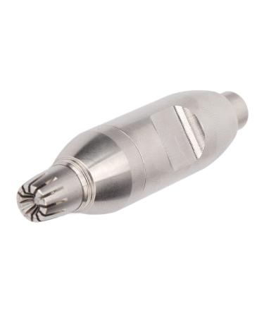 Manual Nose Hair Trimmer Battery Design Ergonomic Appearance Small and Portable Stainless Steel Manual Nose Hair Trimmer with Clean and Tidy Water Washing for Men and Women