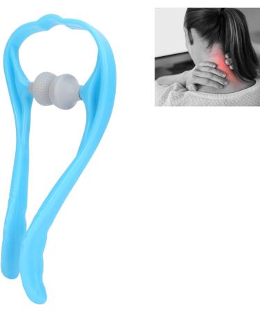 Verdant Touch Roller Neck Massage Tool | Manual Trigger Point Massager for Neck & Shoulders - Blue - Buy Online on GoSupps.com