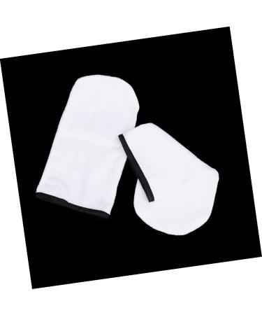 Beatifufu 1 Pair Bath Mitt Spa Wax Warmer Paraffin Wax Mit Gloves for Hot Wax Heated Glives Hand Care Paraffin Wax Gloves Cotton Gloves for Hand Care Miss Heater Manual White - Buy Online on GoSupps.com