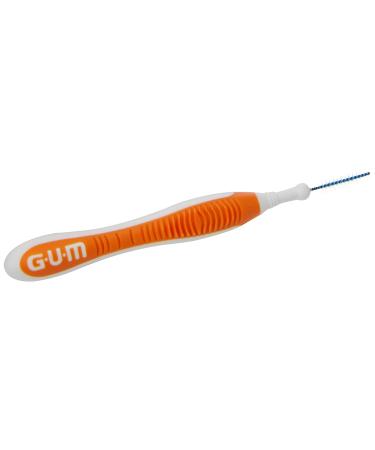 Gum Cep Interdent Viaje 0.9 Cylinder 1412 - 6 Pieces Pack | Orange Interdental Brushes for Travel | International Shipping Available - Buy Online on GoSupps.com
