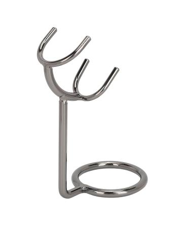 Stainless Steel Shaver Holder Stand | Black Razor Brush Holder for Optimal Ventilation - Buy Online on GoSupps.com