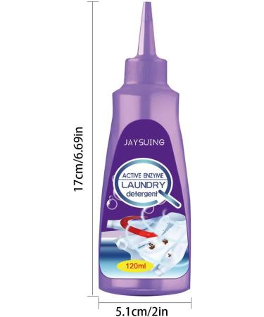 120ml Active Enzyme Laundry Stain Remover 1/2/3/4Pcs White Shirt Guardian Garment Stubborn Stain Cleaner Oil Remover Clothes Stain Remover Stubborn Stains Cleaner 1Pcs - Buy Online on GoSupps.com