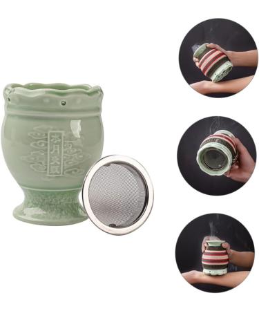 JECOMPRIS Electric Tools: Premium Moxibustion Pot & Burner for Therapeutic Chinese Massage | Manual Moxibustion Devices & Ceramic Offer Board for Optimal Healing - Buy Online on GoSupps.com