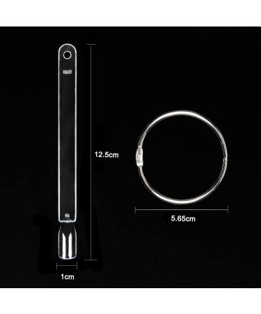Clyhon 100-Piece Color Card Nail Polish Board | Nail Art Practice Stick | Fan Form Display for Professional Nail Techniques - Buy Online on GoSupps.com