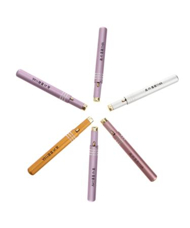 6pcs Retractable Lip Brush Makeup Tool Makeup Accessory Lipstick Applicator Lip Balm Brush Lip Balm Applicator Makeup Brush Reusable Lip Brush Lip Brush Retractable Lip Scrub Brush