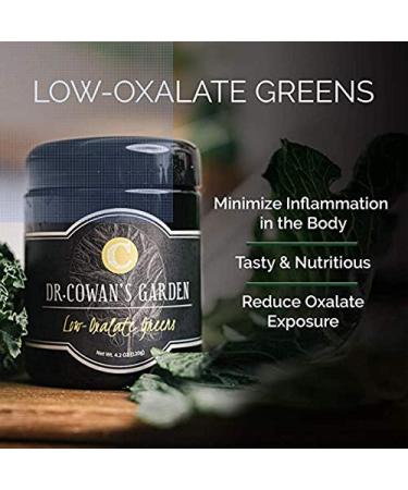Dr. Cowan's Low-Oxalate Organic Greens Refill Pouch - Kale, Mustard, Collard Greens | USA Grown - Buy Online on GoSupps.com