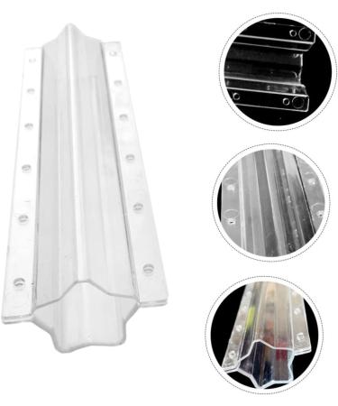 CAXUSD Toaster Oven 3pcs Vegetable Shaping Mold Fruit Melon Shape Mold for Vegetable Cucumber Garden Tools Transparent 20x5.5cm - Buy Online on GoSupps.com