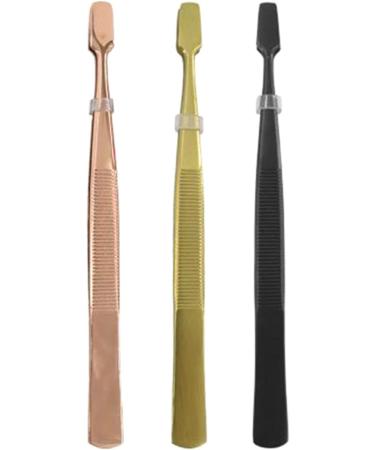 Professional Stainless Steel Sloping Pointed Eyebrow Tweezers for Hair Removal - Best Makeup Tool for Women - Buy Online on GoSupps.com