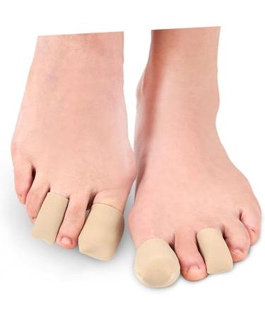 2pcs Silicone Gel Toe Protectors - Toe Guards for Protection, 2.7x4cm - Buy Online on GoSupps.com