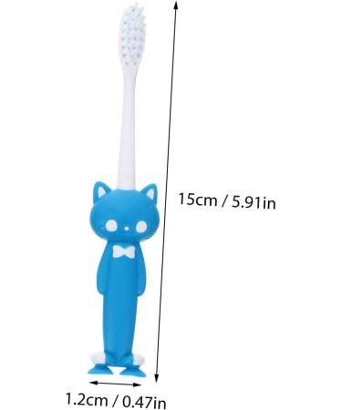 Beaupretty Kids Toothbrush Set - 4 Suction Cup Manual Toothbrushes for Children | Fun & Effective Teeth Cleaning Supplies - Buy Online on GoSupps.com