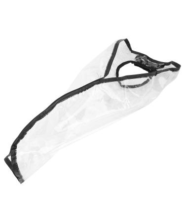 Hair Dye Cape Hair Shampoo Funnel Waterproof with Hook Loop Design for Professional Hair Salons or Home DIY Use