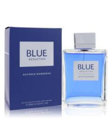Antonio Banderas Blue Seduction Eau de Toilette Spray for Men - 6.7 Fl. Oz - Woody Fresh Oriental Aromatic Fragrance - Buy Online on GoSupps.com