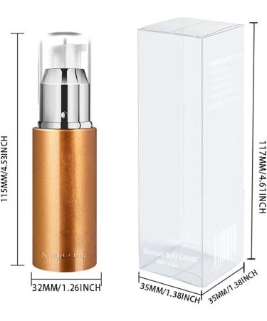 Star Flash Makeup Tanning Cream Shimmer Body Cream - 4 Colors Optional | Dark Black Bronzer Tanning Lotion 40ml | Best Gradual Bronzing & Sunless Tan for Glowing Skin - One Size - Buy Online on GoSupps.com